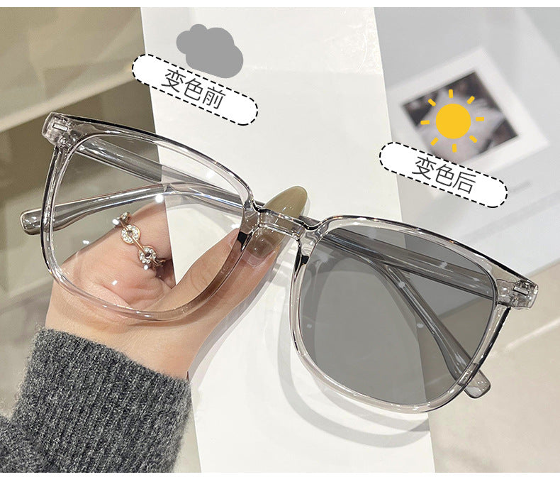 15936 Anti-Blue Light Photochromic Glasses, Anti-Uv,unisex