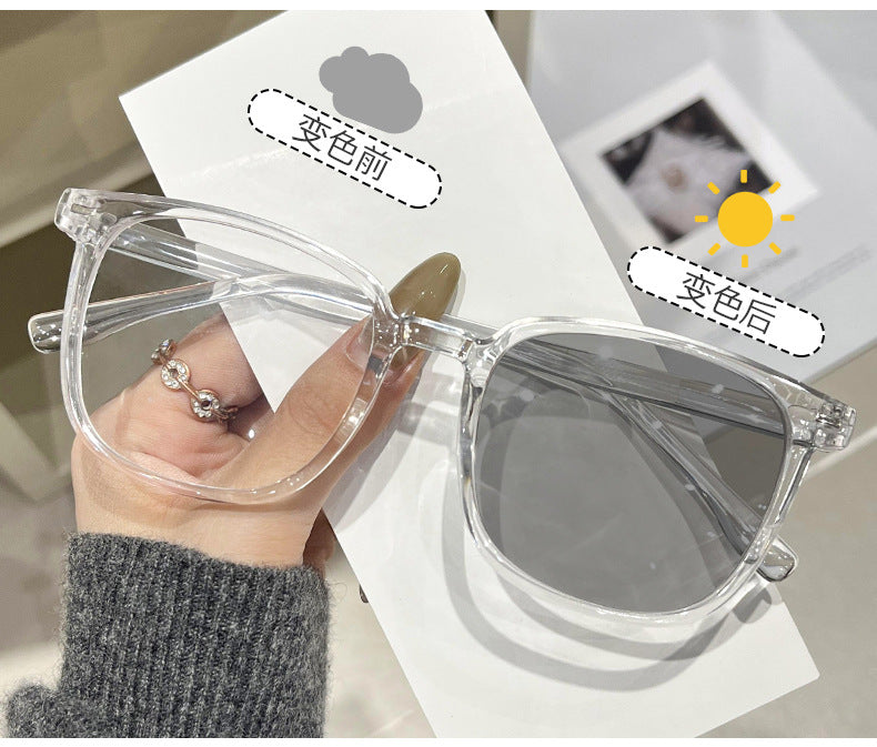 15936 Anti-Blue Light Photochromic Glasses, Anti-Uv,unisex
