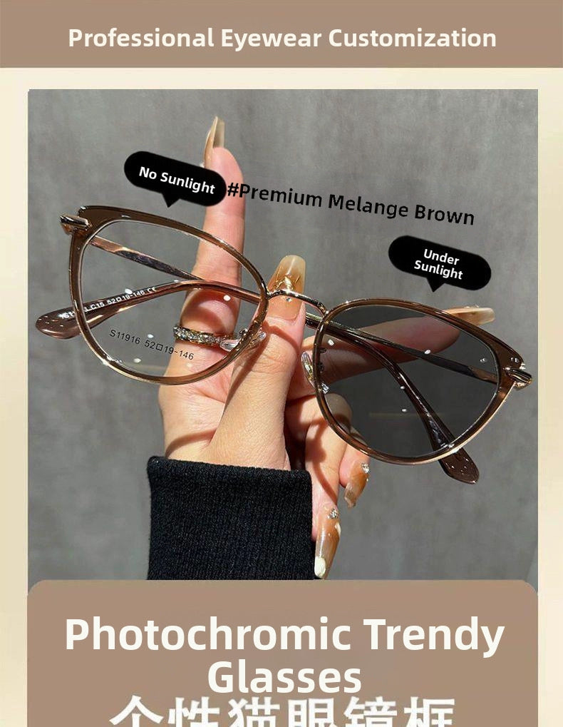 10.Light-Adaptive Photochromic Glasses brown