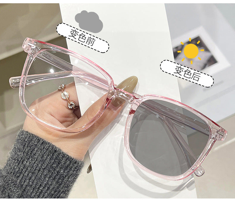 15936 Anti-Blue Light Photochromic Glasses, Anti-Uv,unisex
