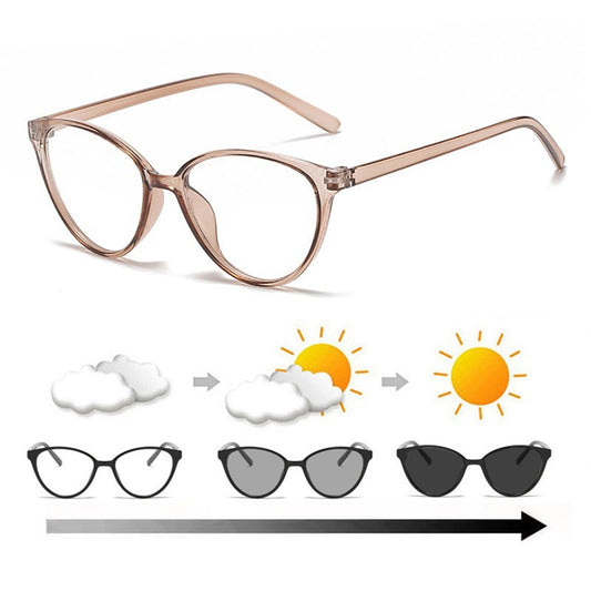 Anti-blue color-changing sunglasses glasses men's and women's